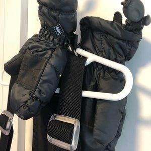 Snow bibs & REI mittens M-toddler